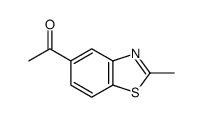 Ethanone, 1-(2-methyl-5-benzothiazolyl)- (9CI)结构式