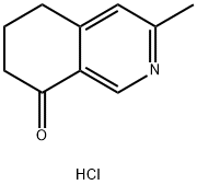 3-methyl-5,6,7,8-tetrahydroisoquinolin-8-one hydrochloride Structure