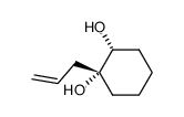 (1R,2R)-1-allyl-1,2-cyclohexanediol结构式
