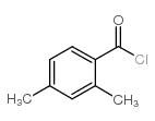 2,4-Dimethylbenzoylchloride Structure