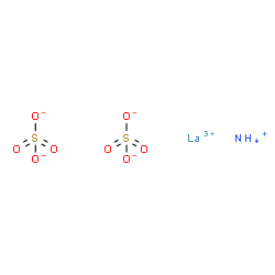 ammonium lanthanum(3+) disulphate picture