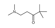 1-(dimethylamino)-4,4-dimethylpentan-3-one Structure
