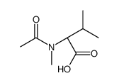 Valine,N-acetyl-N-methyl-结构式