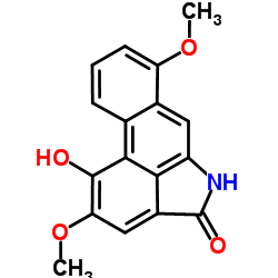 1-羟基-2,7-二甲氧基二苯并[CD,F]吲哚-4(5H)-酮结构式