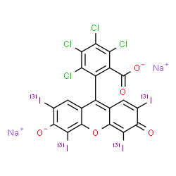 Rose Bengal Sodium Structure