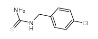 1-(4-氯苄基)-2-硫脲结构式