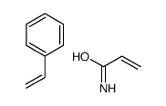苯乙烯/丙烯酰胺共聚物结构式