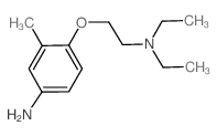 N-[2-(4-Amino-2-methylphenoxy)ethyl]-N,N-diethylamine结构式