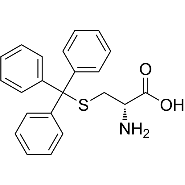 S-Trityl-D-cysteine structure