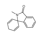 2'-methylspiro[cyclohexa[2,5]diene-1,1'-isoindolin]-3'-one结构式
