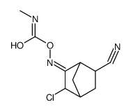 [(E)-(2-chloro-5-cyano-3-bicyclo[2.2.1]heptanylidene)amino] N-methylcarbamate结构式