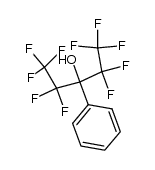 1,1,1,2,2,4,4,5,5,5-decafluoro-3-hydroxy-3-phenylpentane结构式