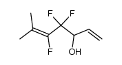 (+/-)-6-methyl-4,4,5-trifluoro-hept-1,5-dien-3-ol Structure