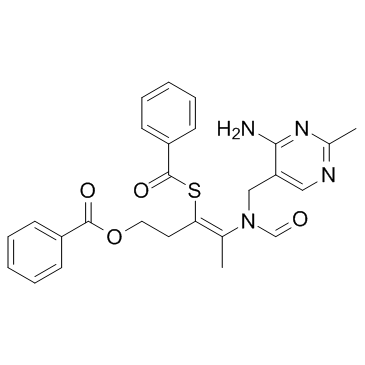 二苯甲酰硫胺素结构式