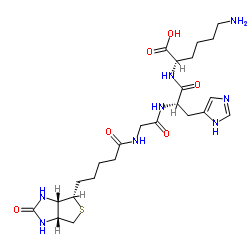 生物素三肽-1结构式