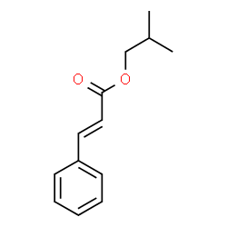 2-Propenoic acid, 3-phenyl-, 2-Methylpropyl ester, (2E)- Structure