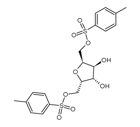 1,6-di-O-(p-toluenesulfonyl)-2,5-anhydro-L-iditol Structure