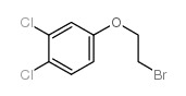 2-溴乙基-3,4-二氯苯基醚结构式