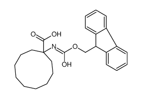 FMOC-1-AMINO-1-CYCLODECANECARBOXYLIC ACID Structure