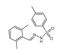 2,6-Dimethyl-benzaldehyd-[toluol-4-sulfonylhydrazon]结构式