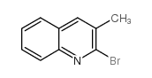 2-溴-3-甲基喹啉结构式
