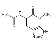 N-乙酰-L-组氨酸甲酯结构式