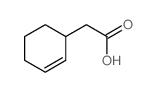 2-Cyclohexene-1-aceticacid结构式