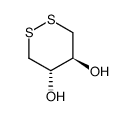 4,5-dihydroxy-1,2-dithiane结构式