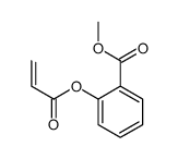 methyl 2-prop-2-enoyloxybenzoate Structure