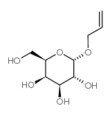 烯丙基-Α-D-吡喃半乳糖苷结构式