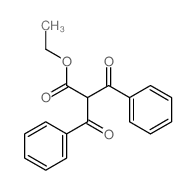 2-苯甲酰基-3-氧代-3-苯基丙酸乙酯结构式