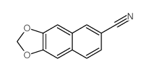 Naphtho[2,3-d][1,3]dioxole-6-carbonitrile结构式