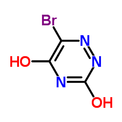 5-溴-6-氮杂尿嘧啶结构式