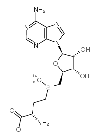 s-adenosyl-l-methionine, [methyl-14c] Structure