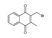 3-bromomethylmenadione结构式