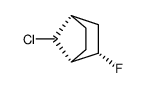 2-exo-Fluor-7-anti-chlornorbornan结构式