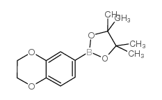 1,4-苯并二噁烷-6-硼酸频那醇酯结构式