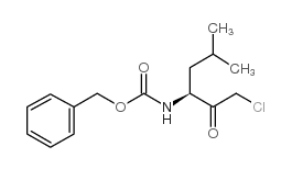 ZL-亮氨酸氯甲基酮结构式