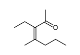 3-Hepten-2-one, 3-ethyl-4-methyl- Structure