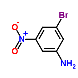 3-溴-5-硝基苯胺结构式