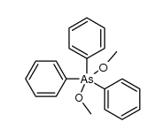 dimethoxy-triphenyl-λ5-arsane结构式
