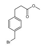 methyl 3-[4-(bromomethyl)phenyl]propanoate Structure