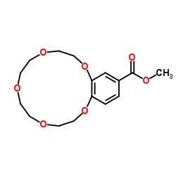 4'-甲氧基羰基苯并-15-冠5-醚图片