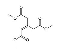 dimethyl 3-(2-methoxy-2-oxoethyl)pent-2-enedioate结构式