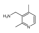 3-Pyridinemethanamine,2,4-dimethyl-(9CI)结构式