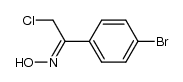 α-chloromethyl p-bromophenyl ketoxime结构式