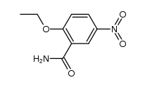 2-ethoxy-5-nitro-benzamide结构式