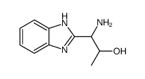 1H-Benzimidazole-2-ethanol,beta-amino-alpha-methyl-,[R-(R*,R*)]-(9CI) Structure