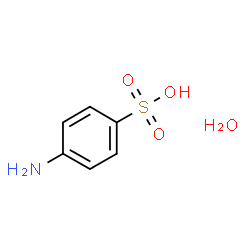 Sulfanilic acid,monohydrate结构式