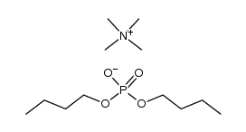 tetramethylammonium dibutylphosphate Structure
